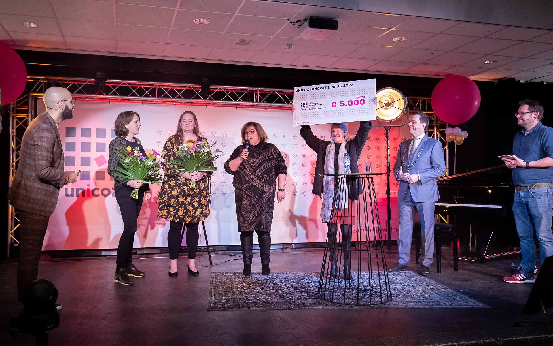 Uitreiking Unicoz innovatieprijs